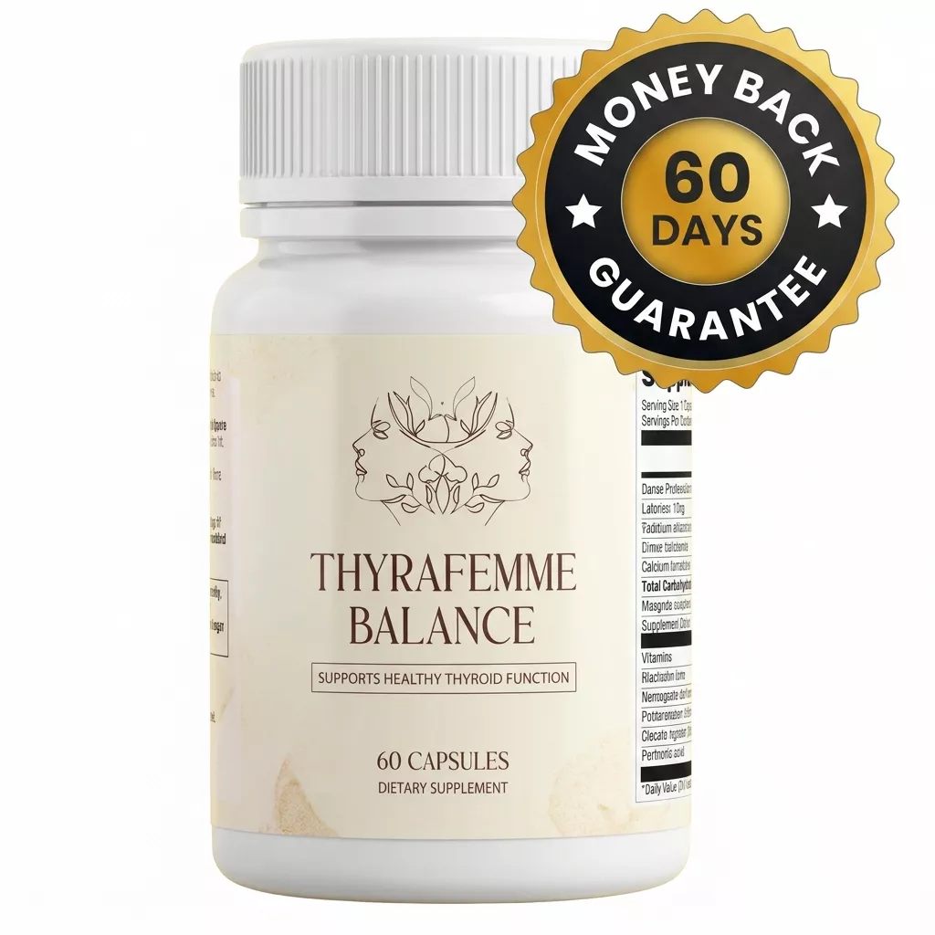 Thyrafemme Balance – thyroid and hormonal support supplement for women 40+